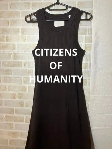 CITIZENS OF HUMANITY 리브 롱 탱크 원피스
