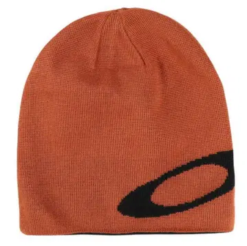 OAKLEY 비니 리버서블 오렌지 남성용 오클리 니트 모자