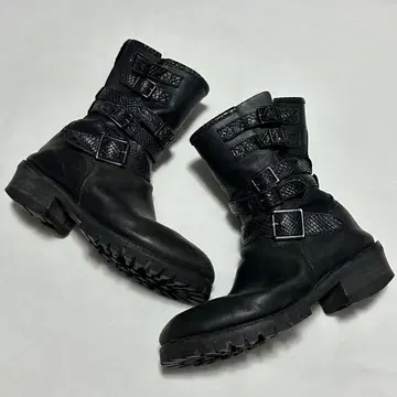 FUGA 5 python belt engineer boots