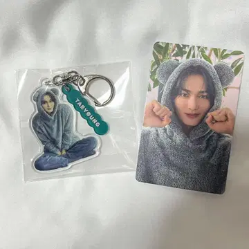 CRAVITY 태영 아크릴 키링 트레이딩 카드