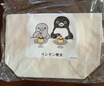 [ 미개봉 새상품 ] Suica 펭귄 토트백 푸딩 펭귄 찻집