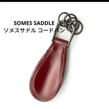 미사용 새상품! SOMES SADDLE 소메스 사들 코도반 신발 빗 키링