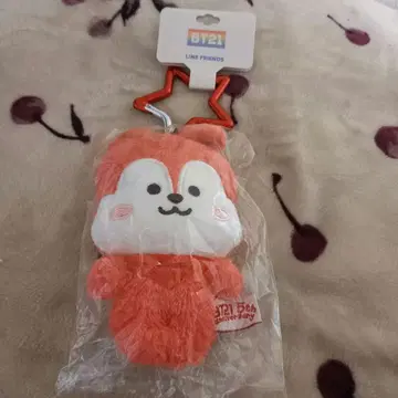 BT21 PLANET 한정판 레드 MANG 레인보우 컬러 마스코트