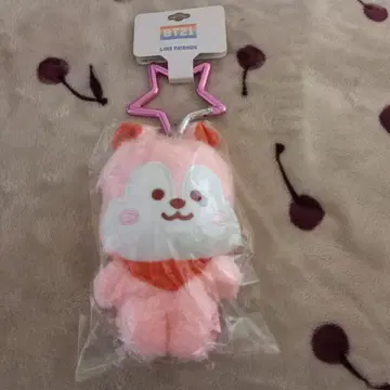 BT21 LINEFRIENDS 핑크 MANG 레인보우 컬러 마스코트