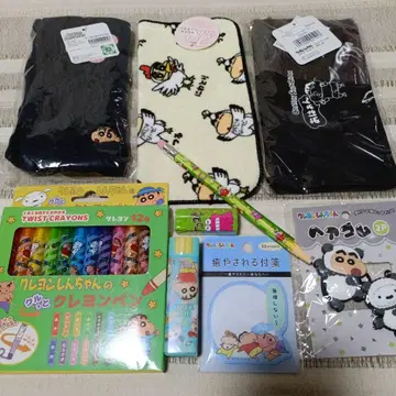 짱구는 못말려(크레용 신짱) 문구류 9개 세트 묶음 판매 새상품