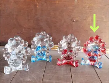 미야쿠미야쿠 클리어 피규어 (레드 x 블루) 바이오매스 플라스틱제