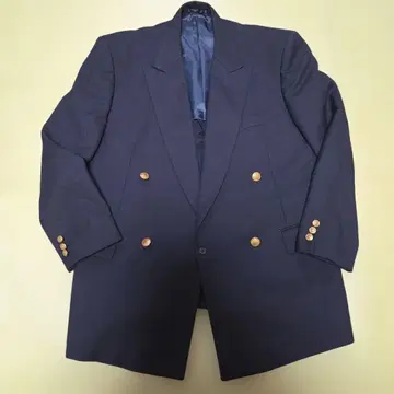 아이템 FARGO 네이비 금 테일러드 자켓 울 AB5