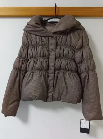 여성용 다운 자켓 도트