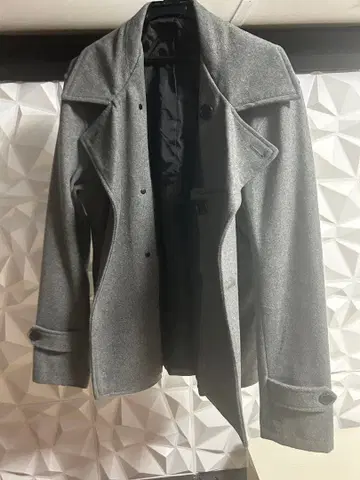 남성용 겨울 멜톤 P 코트 비즈니스 겨울 의류