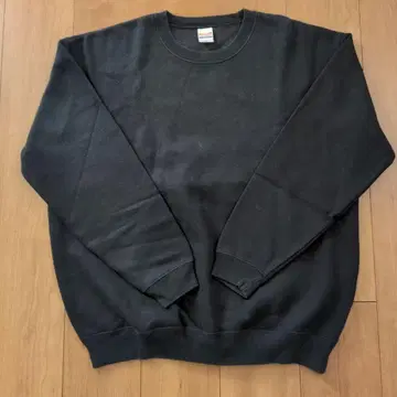 united athle 크루 맨투맨 BLK XL