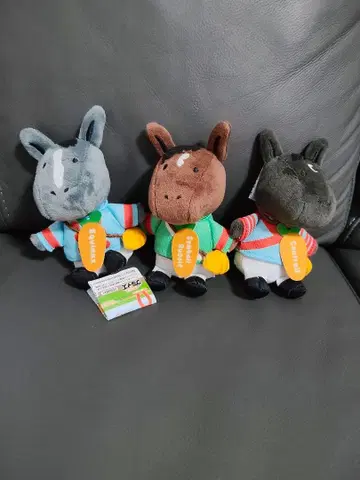 꿈꾸는 명마 컬렉션 마스코트 전 3종 세트 3