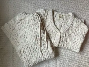 [ 미사용 새상품 ] 젤라또피케/젤라피케 룸웨어 모코모코 상하의 세트