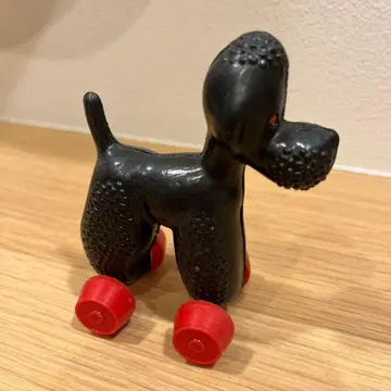 푸들 앤티크 빈티지 피규어