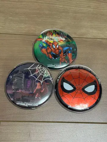 USJ 유니버셜 스파이더맨 캔뱃지