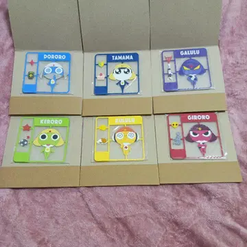 개구리 중사 케로로 클리어 러버 코스터입니다 2 컴플리트 세트