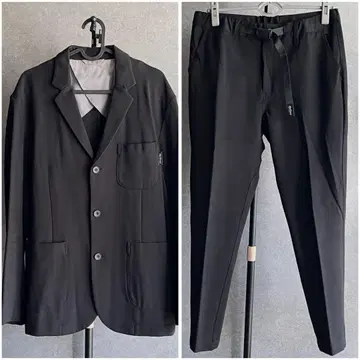 [컨디션 최상] 와일드 띵스 셋업 수트 L 사이즈 2세트 블랙