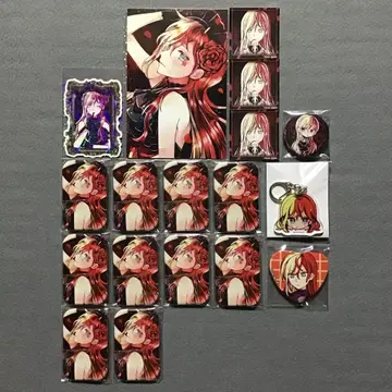 스튜디오 와사비 늑대 게임 츠바키 굿즈 세트