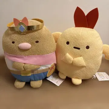 영화! 스미코구라시 돈까스 새우튀김 세트 왕관 포함