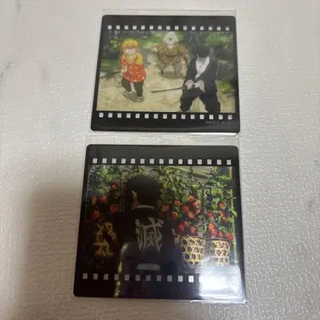 귀멸의 칼날 다이닝 오타노시미 복권 필름풍 클리어 카드