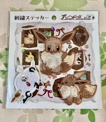 포켓몬 센터 자수 스티커 이브이 이브이 컬렉션 [미개봉 새상품]
