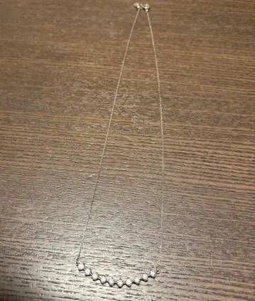 실버 925 큐빅 목걸이