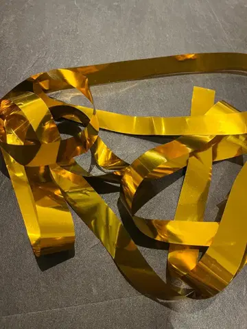 르세라핌 골드 컬러 금 테이프 도쿄돔 3개 세트