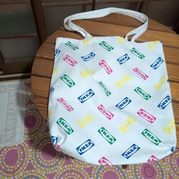 IKEA 컬러풀 토트백