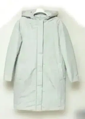 유니클로 여성용 M 사이즈 그레이 다운 자켓