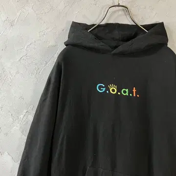 인기 컬러 빈티지 후드티 풀오버 자수 센터 로고 IW26