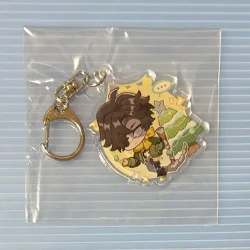 오프라인 이벤트 크리스마스 아크릴 키링 풀스 골드