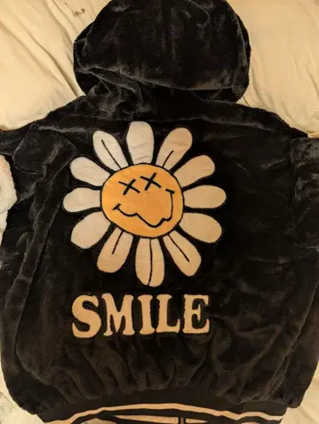 SMILE 인조 모피풍 점퍼 [ 새상품급 ]