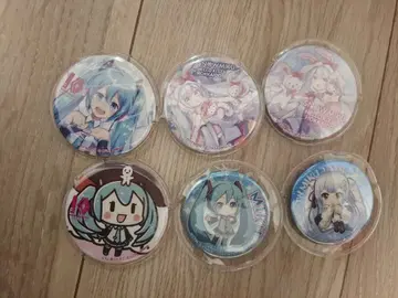 하츠네 미쿠 캔뱃지 파파파 파티 유키 미쿠 가챠