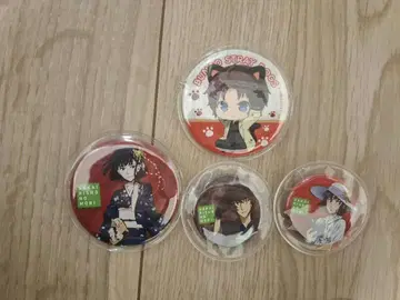 문호 스트레이독스 캔뱃지 요사노 아키코 오다 사쿠