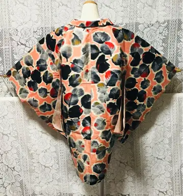 [ 앤티크 ] 레어 명선 겉옷 순수 실크 빈티지 원단 레트로 A600