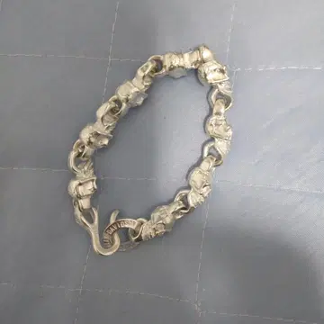 할리데이비슨 스컬 팔찌