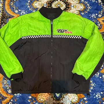 Arctic Cat 80s~90s 2way 나일론 자켓 리버서블