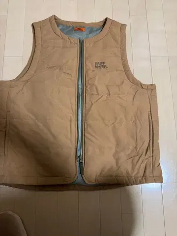 KRIFF MAYER 다운 베스트 XL 베이지