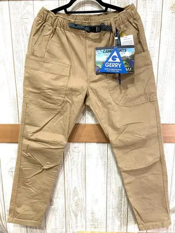 GERRY 캠핑 팬츠 베이지 스트레치 팬츠 아웃도어 캐주얼