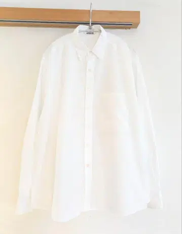 새상품급 오라리 WASHED FINX TWILL BIG SHIRTS 3