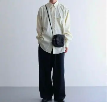 새상품급 오라리 WASHED FINX TWILL BIG SHIRTS 3