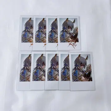 코야나기 로우 폴라로이드풍 카드 니지산지