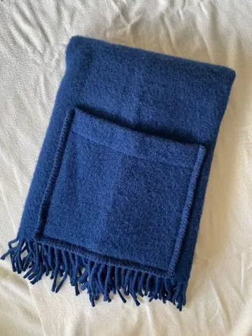 LAPUAN KANKRIT UNI 포켓 숄 ( blueberry )