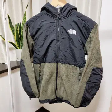 THE NORTH FACE 플리스 자켓 블랙 올리브