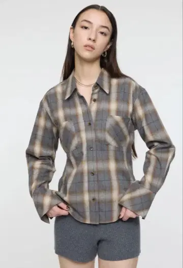 moussy 2025AW LOOSE CHECK 셔츠