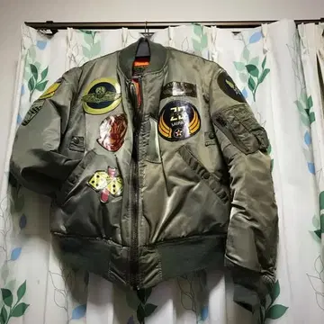 AVIREX 나가부치 커스텀 미국제 ma-1