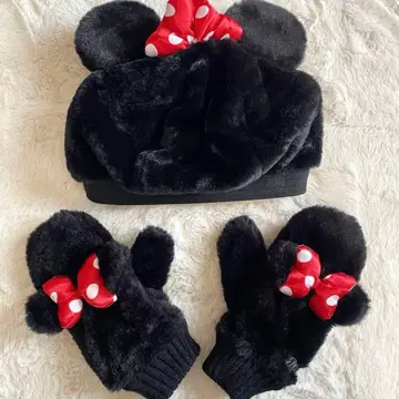 디즈니 팬캡 미니 장갑 & 모자 Disney [ 당일 발송 ]