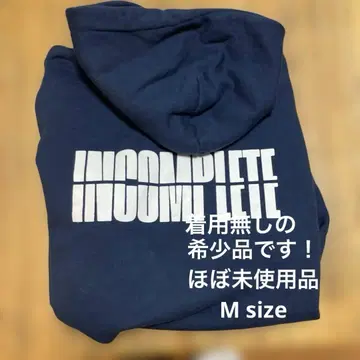 SEVENTEEN INCOMPLETE 후드티 M 레어 거의 미사용품입니다