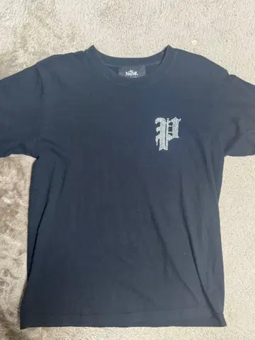 팻랭크 T셔츠 블랙