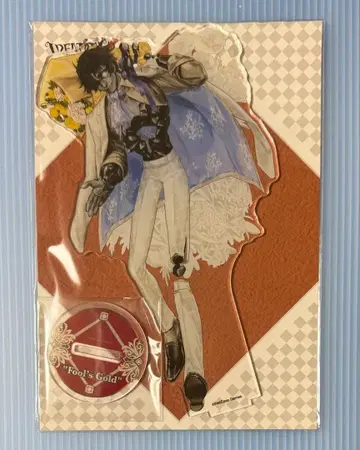 훼미리마트 아크릴 스탠드 풀스골드