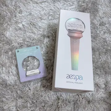 aespa 공식 응원봉 Winter 엠블럼